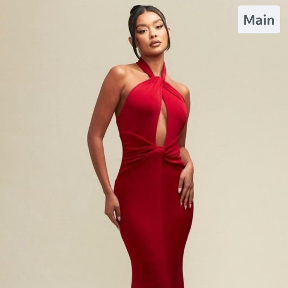 Red Mermaid Dress